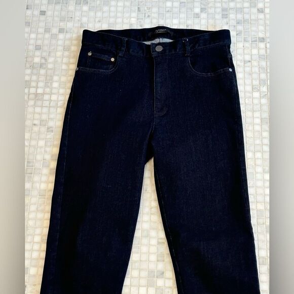 Worth Dark Wash Denim Straight Leg Jeans - Picture 6 of 10